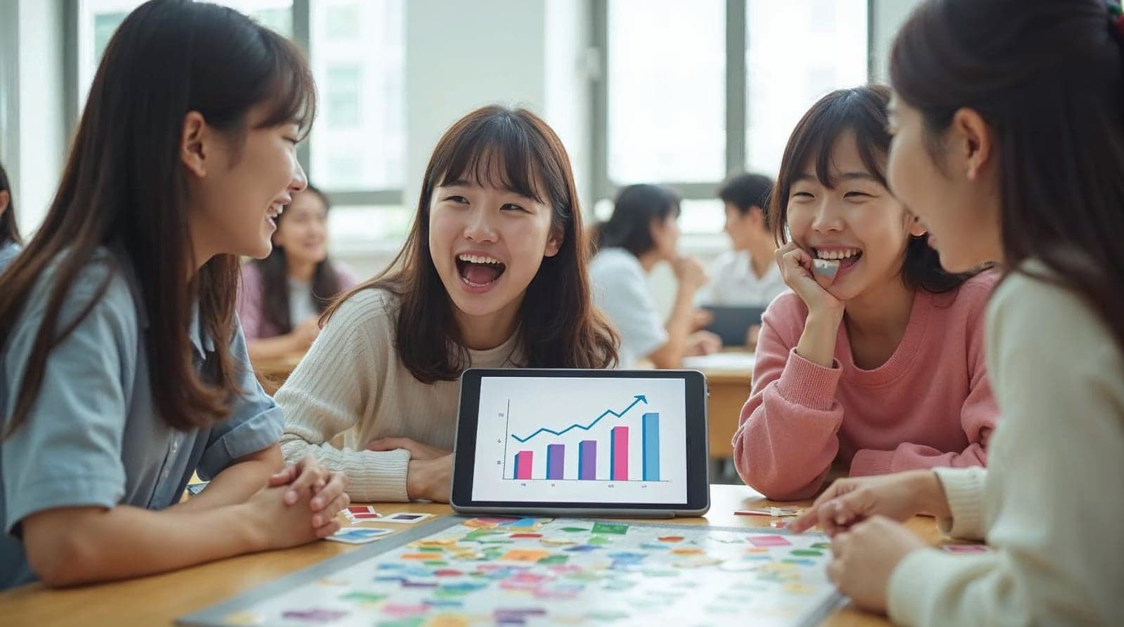 경제 수업 수업 장면