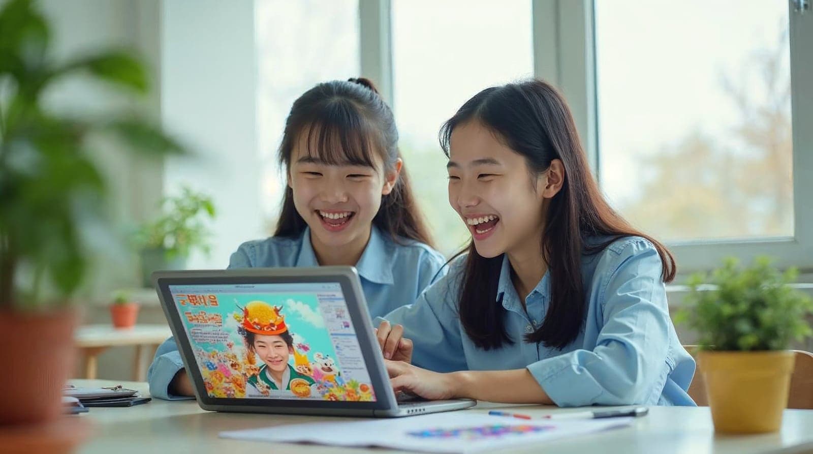 인공지능 수업 수업 장면